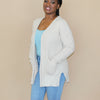 Time is Right Waffle Cardigan | Sand Beige